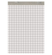 Notizblock 100050296 Recycling, kariert, A6, 60g, weiß, 50 Blatt