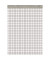 Notizblock 367505008 Recycling, kariert, A5, 60g, 50 Blatt