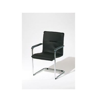 ClassicLine Rumba schwarz Schwingstuhl Kunstleder RUMBA-V14