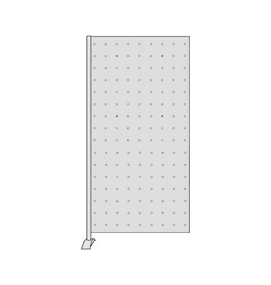 Metropol Lochblech Element alusilb. 80x175cm Metropol Lochblech Element alusilb. 80x175cm
