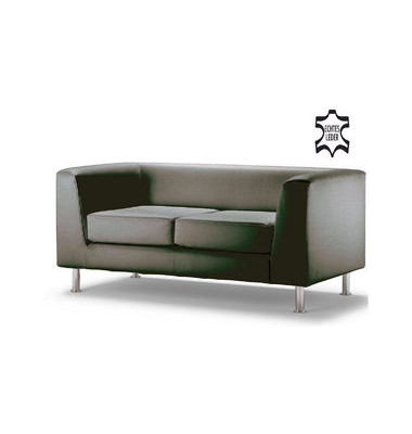 ClassicLine Wait schwarz Zweisitzer Sofa Echtleder WAIT02-FIESTA ClassicLine Wait schwarz Zweisitzer Sofa Echtleder WAIT02-FIESTA