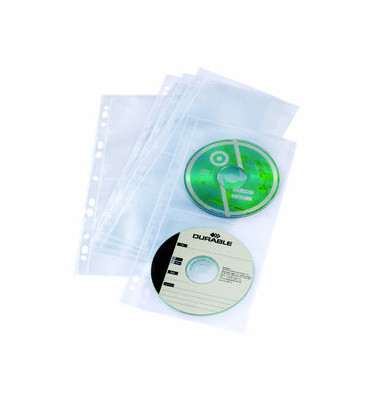CD/DVD-Hülle f. 4 CDs transp. CEXP