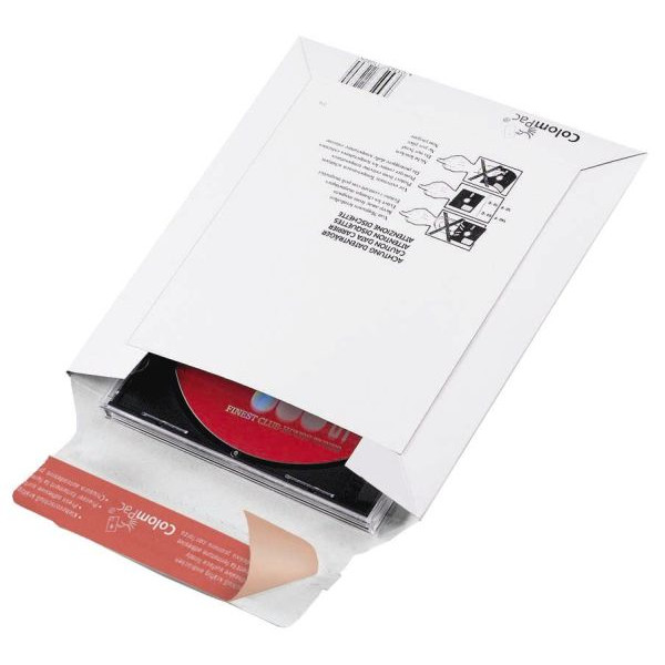 4033657110811 - Versandtaschen CP 01200 CD   DVD ohne Fenster haftklebend 23g weiß 4033657110811 ColomPac 4033657110811 - Versandtaschen CP 01200 CD   DVD ohne Fenster haftklebend 23g weiß 4033657110811 ColomPac