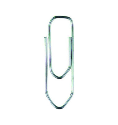 Büroklammern 220, 32mm, Metall verzinkt silber