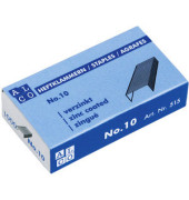 Heftklammern No.10, 515, Stahldraht verzinkt, Heftleistung 10 Blatt max.
