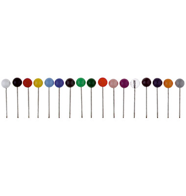 Markiernadeln m.Rundkopf rot 5 x 16 mm 100 St Markiernadeln m.Rundkopf rot 5 x 16 mm 100 St