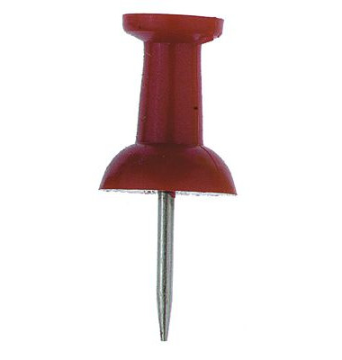 Pinnadeln rot 20 Stück Pinnadeln rot 20 Stück