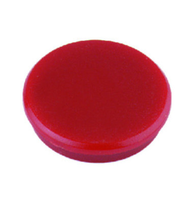 Haftmagnete 6818-12 rund 13x7mm (ØxH) rot 1000g Haftkraft