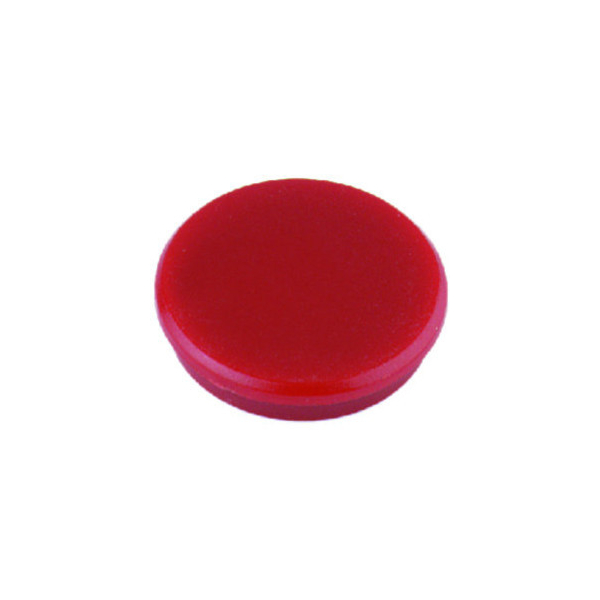 4007735683825 - Haftmagnet Metall Kunststoff 32mm TG 800 g rot VE=10 Stück