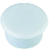 Haftmagnet 6848V10, Rund, 38mm &Oslash;, wei&szlig;, 2,5kg