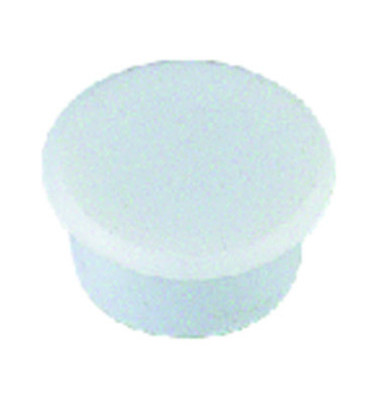 Haftmagnet 6848V10, Rund, 38mm &Oslash;, wei&szlig;, 2,5kg