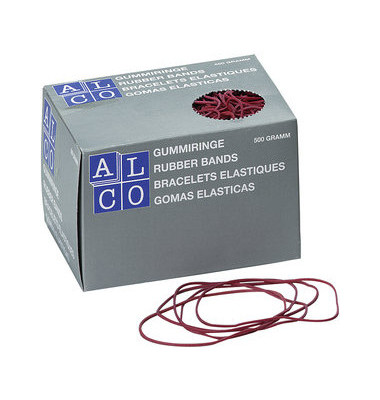 Gummiringe 740, &Oslash; 65mm, rot
