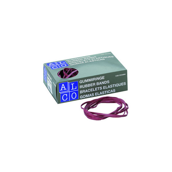 4007735007591 - Gummibänder 759 5 x 100mm rot 1kg Ø ca 62mm 4007735007591 759 1000 Gramm