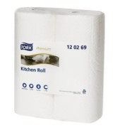 Küchenrollen Extra Absorbent 120269 2-lagig weiß Rolle à 64 Blatt