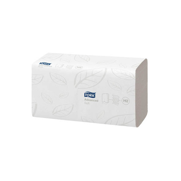 Tork Papierhandtücher 120288 Xpress Advanced Soft H2 Multifold 21 X 34 Cm  Tad/Tissue Hochweiß 2-Lagig 2856 Tücher - Bürobedarf Thüringen