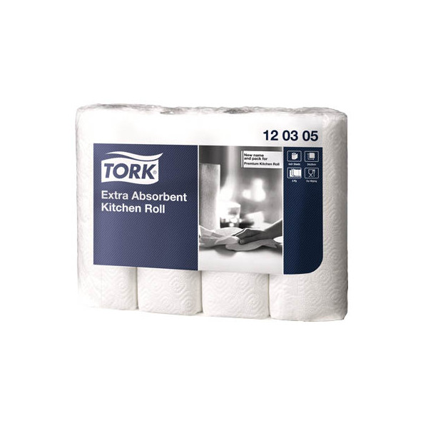 7310791208299 - Tork Premium Küchenrolle 26 x 25 cm Hochweißes und saugstarkes 3-lagiges Küchenkrepp 1 Packung = 4 Rollen 7310791208299 - Tork Premium Küchenrolle 26 x 25 cm Hochweißes und saugstarkes 3-lagiges Küchenkrepp 1 Packung = 4 Rollen