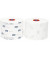 Toilettenpapier Midi 127530, 2-lagig, weiß, 100m/Rolle,