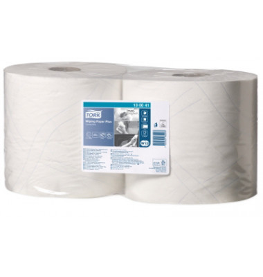 Wischtuchrolle Advanced 130041, 750 T&uuml;cher, 23,5cm x 255m, wei&szlig;