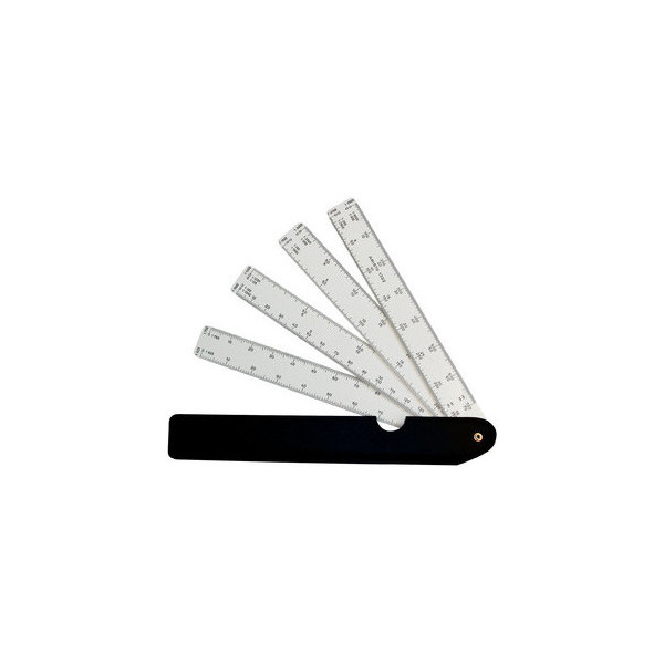 9003182013227 - Kunststoff-Fächermaßstab 1322 GEOtec im Etui 15cm 9003182013227 AR1322