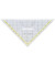 Kunststoff-Geodreieck TZ-Dreieck 1648/2 glasklar 32,5cm mit Griff