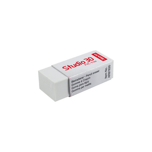 30 Stück Aristo Radiergummi 41 x 17 x 12mm weiß 9003182878307 Aristo