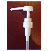 Dosierpumpe für 1 Liter Flasche Antiseptica weiß/farblos