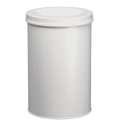 Papierkorb Safe 330610, mit Flammlöschkopf, 30 Liter, rund, grau