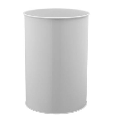 Stahlpapierkorb 30 Liter grau Stahlpapierkorb 30 Liter grau