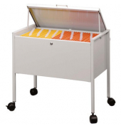 Hängemappenwagen Mappenboy Economy abschließbar lichtGR 592x665x400 einr80HM