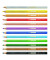 Buntstifte Jumbo Grip helioblau rötlich 9 x 175mm