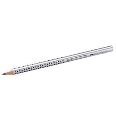 Bleistift-Set Jumbo GRIP, 111900, silbergrau, k.A., B