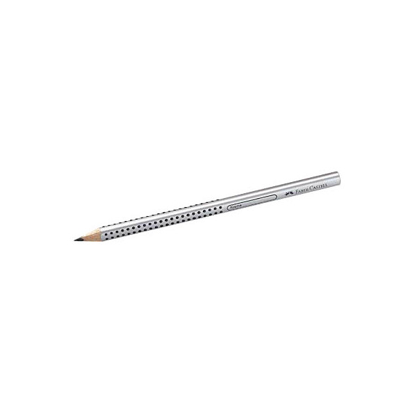 4005401119005 - Bleistift-Set Jumbo GRIP 111900 silbergrau kA B 4005401119005 Faber-Castell