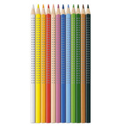 Buntstifte Colour GRIP, 112401, wei&szlig;, dreikant