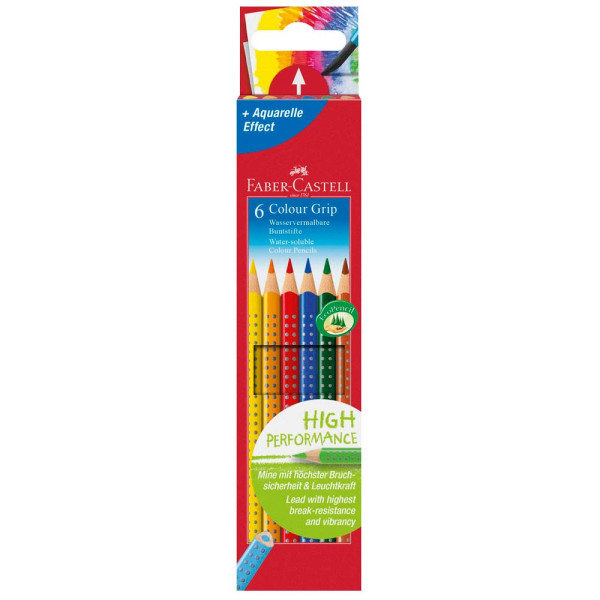 4005401124061 - Buntstifte Colour Grip 6-farbig sortiert 7 x 175mm 4005401124061 6 Stück