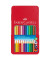 Buntstifte-Set Colour Grip, 112413, 12-farbig sortiert, dreikant, Etui  Metall