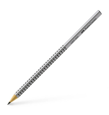 Bleistift Grip 2001 117000 silbergrau HB