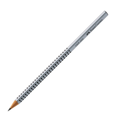Bleistift Grip 2001 117011 silbergrau H