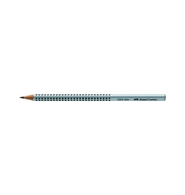 Bleistift GRIP 2001, 117012, silbergrau, k.A., 2H