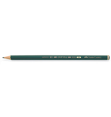 Bleistifte Castell 9000 7B Wasserlack