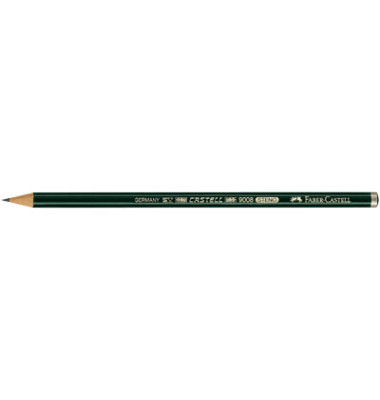 Bleistift Castell 9008 Steno, 119800, dunkelgrün, k.A., HB