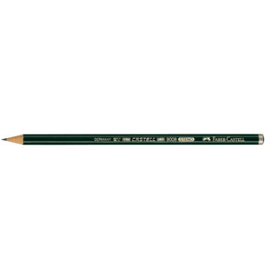 Bleistift Castell 9008 Steno 119800 dunkelgrün HB