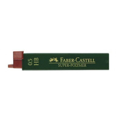 Druckbleistiftminen SUPER POLYMER, 120510, Ø 0,5mm, F