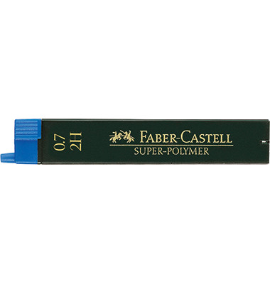 Druckbleistiftminen SUPER POLYMER, 120712, Ø 0,7mm, 2H Druckbleistiftminen SUPER POLYMER, 120712, Ø 0,7mm, 2H