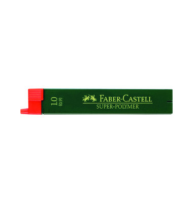 Druckbleistiftminen SUPER POLYMER, 120900, Ø 0,9mm, HB