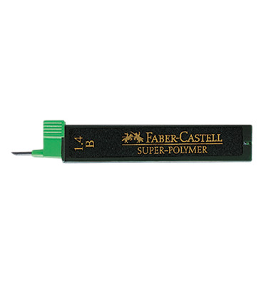 Druckbleistiftminen SUPER POLYMER, 121411, Ø 1,4mm, B