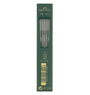 Druckbleistiftminen TK 9071, 127103, Ø 2mm, 3B