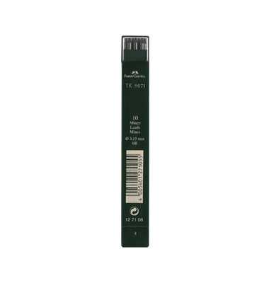 Druckbleistiftminen TK 9071, 127106, Ø 3,15mm, 6B