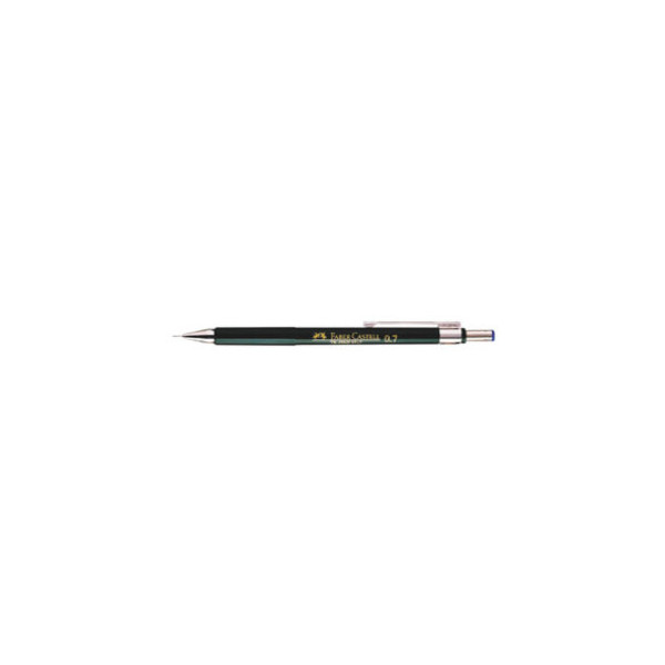 4005401367000 - Druckbleistift TK-FINE 9717 136700 Härte HB 07mm dunkelgrün mit Radiergummi 4005401367000 Faber-Castell