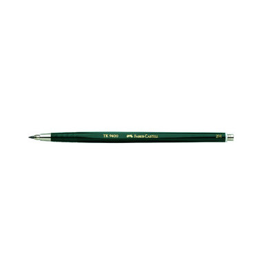 Fallminenstift TK 9400, 13 94 12, Härte 2H, 2mm, dunkelgrün