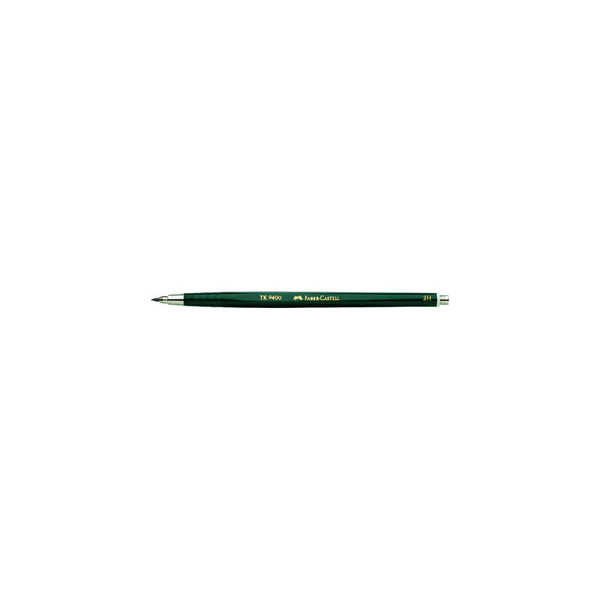4005401394129 - Fallminenstift TK 9400 13 94 12 Härte 2H 2mm dunkelgrün 4005401394129 Faber-Castell